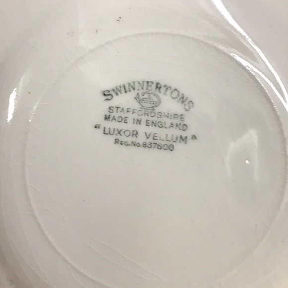 Authentic dessert dishes made in England by the famous Swinnertons company. - Picture 3 of 10